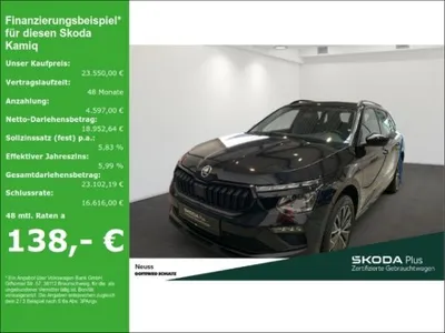 Skoda Skoda Kamiq SELECTION TSI APP EPH LED ZV SITZHZG im Auto Abo von LeasingMarkt.de