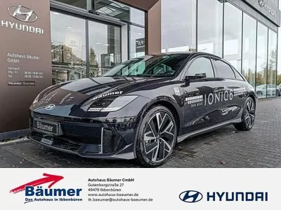 Hyundai Hyundai IONIQ 6 ** Uniq ** LEDER HEll*** SEHR CHIC *** DIREKT VERFÜGBAR  ** Digitale Außenspiegel **4WD**Großer Akku im Auto Abo von LeasingMarkt.de