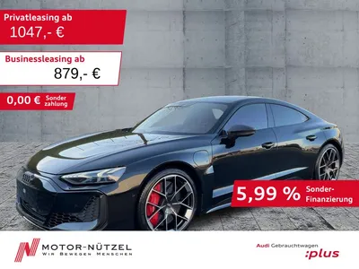 Audi Audi RS e-tron GT QU MATRIX+NAVI+HuD+B&O+AIR+21"LM im Auto Abo von Null-Leasing