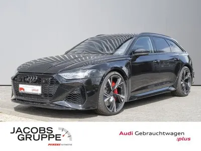 Audi Audi RS6 All Black/B+O Advanced/RS-AGA/Pano/Laser/HuD/ACC/22Zoll im Auto Abo von LeasingMarkt.de