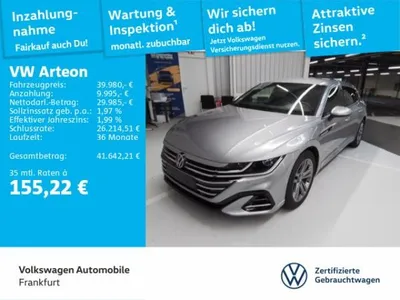 VW Volkswagen Arteon Shooting Break 2.0 TSI DSG R-Line 4Motion IQ.Light Navi Standheizung AreaView im Auto Abo von LeasingTime