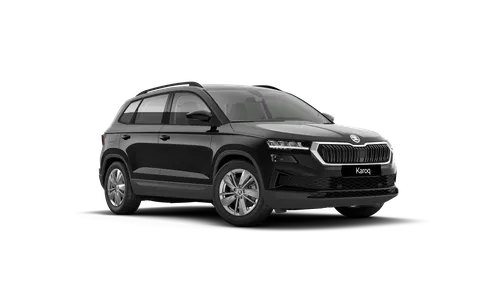 Skoda Skoda Karoq Selection, 1.5 TSI, 110 kW, 7-Gang DSG, Front im Auto Abo von Faaren