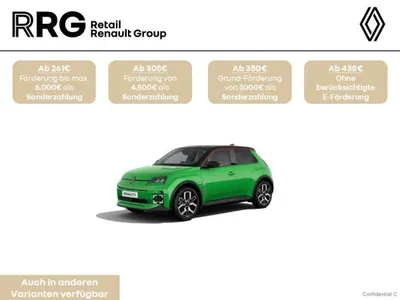 Renault Renault R5 R 5 5 E-Tech elektrisch Techno 150 Comfort Range im Leasing von LeasingMarkt.de