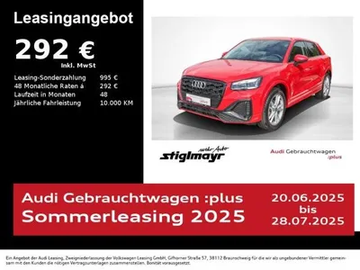 Audi Audi Q2 S line 35 TFSI S-tronic ACC+AHK+MATRIX+NAVI im Auto Abo von LeasingMarkt.de