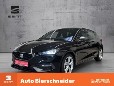 Seat Seat Leon 1.5 eTSI DSG FR NAVI ACC PDC KAMERA SHZ im Auto Abo von Null-Leasing