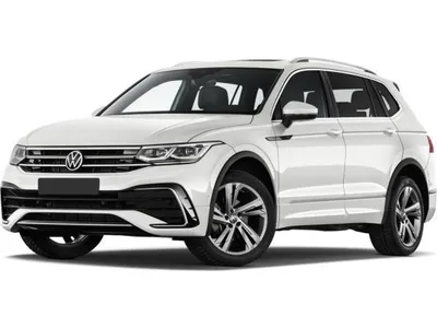 VW Volkswagen Tiguan Allspace 2.0 TDI R-LINE / 4x SOFORT VERFÜGBAR/GEWERBE AKTION / NAVI, DSG usw. im Auto Abo von LeasingMarkt.de