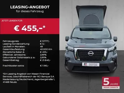 Nissan Nissan Primastar SEASIDE Revotion/Dethleffs dCi170 DCT im Auto Abo von LeasingMarkt.de