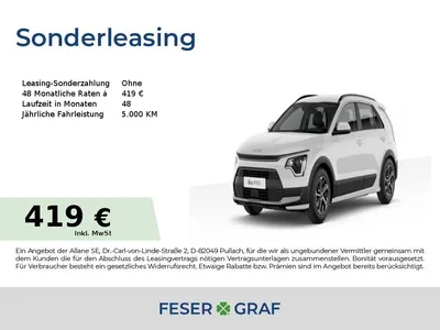 Kia Kia Niro 1.6 GDI PHEV ED7 Navi Klima im Auto Abo von Mobile.de