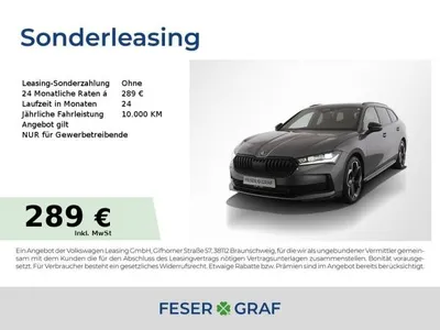 Skoda Skoda Superb Combi Sportline 2,0 TDI*AHK*MATRIX*KAM* im Leasing von LeasingMarkt.de