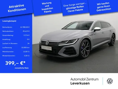VW Volkswagen Arteon R 4Motion Shooting Brake ACC AHK NAVI im Auto Abo von Null-Leasing