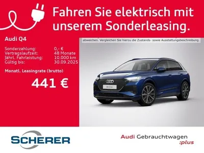 Audi Audi Q4 e-tron Q4 45 e-tron Advanced quattro Matrix-LED/ACC/Navi/uvm. im Auto Abo von LeasingTime