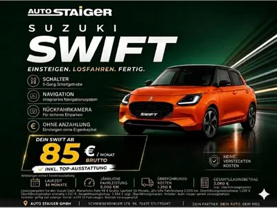 Suzuki Suzuki Swift #Neuwagen-Bestellung #SwiftClub #💶🤑 im Leasing von LeasingMarkt.de
