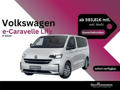 VW Volkswagen e-Caravelle Life 9-Sitzer *sofort verfügbar* im Auto Abo von LeasingMarkt.de