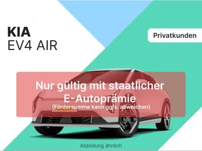 Kia Kia EV4 58 kWh AIR | 4000€ E-Auto Förderung einberechnet im Leasing von LeasingMarkt.de