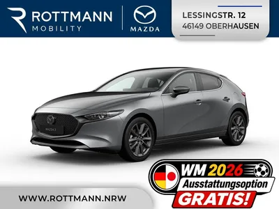 Mazda Mazda 3 2.5 eSKYACTIV G 140ps Aut. EXCLUSIVE-Line im Leasing von Null-Leasing