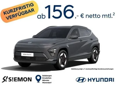 Hyundai Hyundai KONA Elektro Trend ⚡ MY 26 ⚡ 65kWh ⚡ 204 PS ⚡ kurzfristig verfügbar ⚡ Gewerbekundenangebot im Auto Abo von LeasingMarkt.de