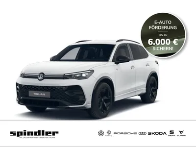 VW Volkswagen Tiguan R-Line 150 PS DSG BLACK ST, AHK, AssP im Leasing von 9Drive