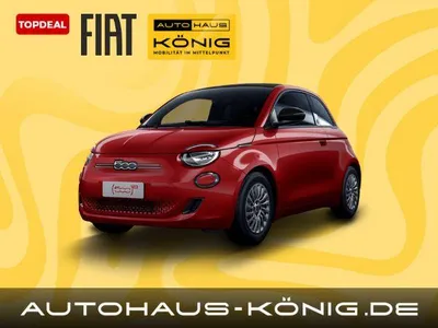 Fiat Fiat 500C Elektro RED | ***Ohne Anzahlung*** | 300 KM Reichweite ⚡️ im Auto Abo von LeasingMarkt.de