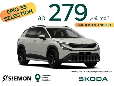 Skoda Skoda Epiq 55 Selection 55 kWh im Leasing von Null-Leasing