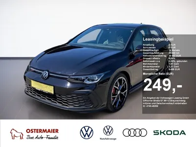 VW Volkswagen Golf VIII GTI 2.0TSI 245PS DSG ACC.5J-G.STHZG.KA im Leasing von Null-Leasing