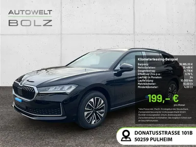 Skoda Skoda Superb Combi 1.5 TSI Selection NAVI AHK ACC LED im Leasing von Null-Leasing