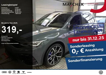 VW Volkswagen Tiguan R 2.0 TSI AHK Pano Memory LM21 RearView A im Auto Abo von Null-Leasing