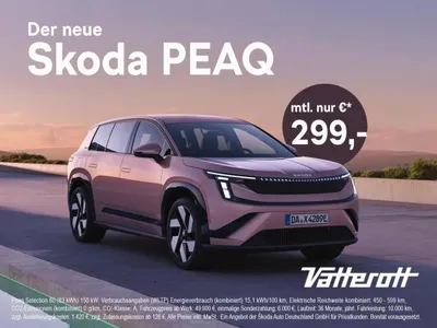 Skoda Skoda Peaq Selection 60 – Ihr Wunschfahrzeug im Privatleasing! im Leasing von LeasingMarkt.de