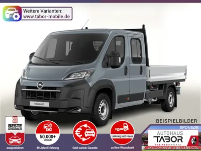 Opel Opel Movano Pritsche DoKa 35+ L3 NSW AppleC Kam im Leasing von 9drive