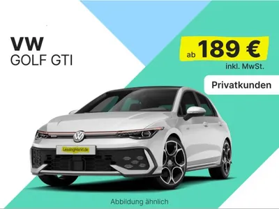 VW Volkswagen Golf GTI | Neujahrskracher für Privatkunden im Auto Abo von LeasingMarkt.de