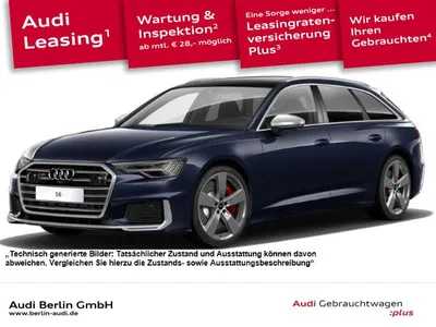 Audi Audi S6 Avant 3.0 TDI tiptr. STDHZG 360°K HUD PANO im Leasing von Null-Leasing