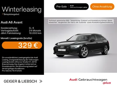 Audi Audi A6 Avant 45 TDI quattro advanced*AHK*KAMERA*LEDE im Auto Abo von Null-Leasing