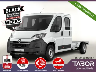 Opel Opel OPEL Movano Fahrgestell DoKa D140 35+ L3 Kam 7"DAB im Auto Abo von 9Drive