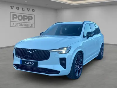 Volvo Volvo XC90 T8 AWD Ultra Dark FACELIFT 22" 360° 4C B&W im Leasing von Null-Leasing