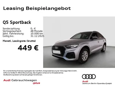 Audi Audi Q5 Sportback 45 TFSI qu. S line S tronic *NAV+* im Auto Abo von Null-Leasing