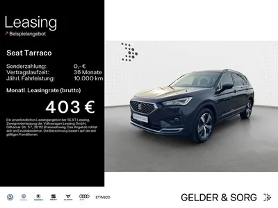 Seat Seat Tarraco Xcellence 2.0 TDI 7Sitze*AHK*LED*RFK im Auto Abo von Null-Leasing