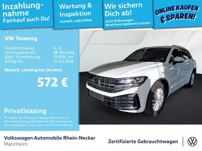 VW Volkswagen Touareg 3.0 TDI 4Motion Navi AHK Kamera uvm im Auto Abo von LeasingMarkt.de