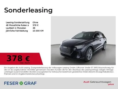 Audi Audi Q4 e-tron 35 S line Int/Matrix/HuD/AHK/ACC/SONOS im Auto Abo von LeasingMarkt.de