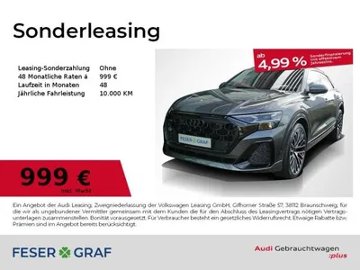 Audi Audi Q8 SUV 50 TDI Matrix Pano Sthzg Leder im Auto Abo von LeasingMarkt.de