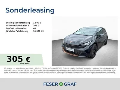 Cupra Cupra Born EDITION DYNAMIC 170KW (231PS) 60KW/h _ SOFORT VERFÜGBAR_ALLWETTER, NAVI, ACC u.v.m. im Auto Abo von LeasingMarkt.de