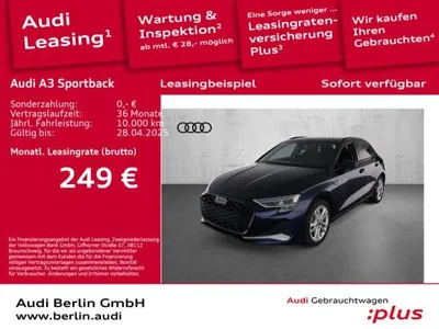 Audi Audi A3 Sportback Advanced 30 TFSI S tr. im Auto Abo von LeasingMarkt.de