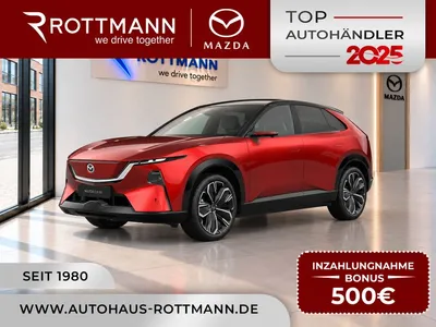 Mazda Mazda CX-6e EV 258ps TAKUMI PLUS Panorama ACC 360° R21 im Leasing von Null-Leasing
