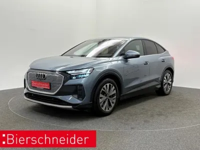 Audi Audi Q4 e-tron Sportback 50 S line MATRIX SONOS PANO VIRTUAL KAMERA ACC NAVI PDC 19 CONNECT DAB im Leasing von LeasingMarkt.de