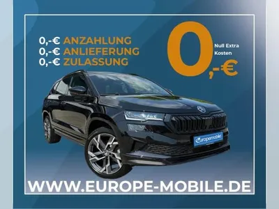 Skoda Skoda Karoq SPORTLINE  2.0 TSI ACT 4x4 190 DSG (UVP 60.700€ /SOFORT) 5J.GARANTIE|MATRIX|PANO|AMUNDSEN|AHK|ASSIST im Auto Abo von LeasingMarkt.de