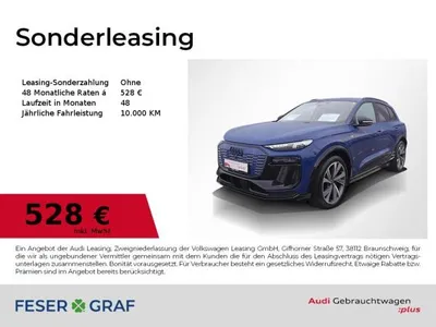 Audi Audi Q6 e-tron S line Ext. ACC B&O Navi Tech pro 360° im Auto Abo von LeasingMarkt.de