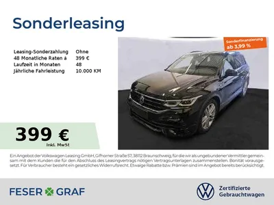 VW VW Tiguan R 2.0 TSI DSG Navi LEDER AHK Kamera LED S im Auto Abo von Null-Leasing