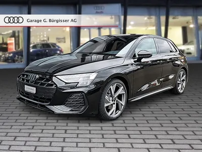 Audi AUDI A3 Sportback TFSI 110 kW S line Attraction S tronic Mythosschwarz Metallic im Auto Abo von CARIFY