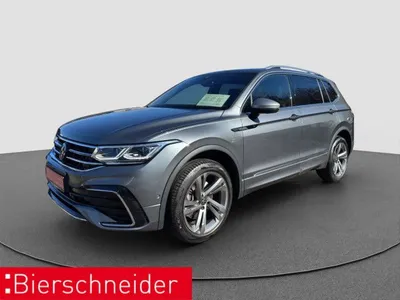 VW Volkswagen Tiguan Allspace 2.0 TDI DSG 4Mo R-Line AHK PANO im Leasing von Null-Leasing