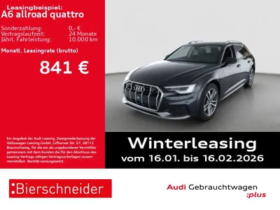 Audi Audi A6 allroad 50 TDI qu AHK MATRIX HuD 360 ACC im Auto Abo von Null-Leasing