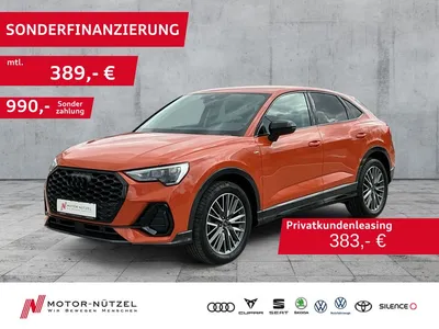 Audi Audi Q3 Sportback 35 TFSI S-TR S-LINE 5JG+LED+NAV+AHK im Leasing von Null-Leasing