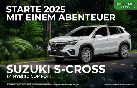 Suzuki Suzuki S-Cross 1.4 Hybrid Comfort im Auto Abo von ViveLaCar